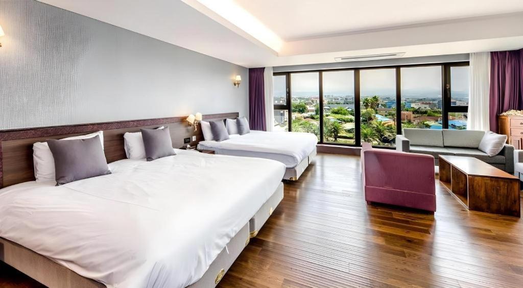 Odri Inn Jeju Exteriör bild